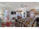 Guest bedroom with comfortable seating and en-suite bathroom at 8375 E Via Dona Rd, Scottsdale, AZ 85266