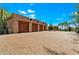 Three-car garage with large driveway at 8375 E Via Dona Rd, Scottsdale, AZ 85266