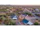 Aerial view of property with desert landscape and multiple structures at 843 N Arroya Rd, Apache Junction, AZ 85119