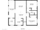 Floor plan of a home with Gathering room, primary bedroom, and open concept living space at 843 N Arroya Rd, Apache Junction, AZ 85119