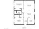 One-story home floor plan with primary bedroom, living room, and one additional bedroom at 843 N Arroya Rd, Apache Junction, AZ 85119