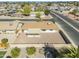 Aerial view showing house, yard, and neighborhood at 10301 W Cheryl Dr, Sun City, AZ 85351