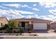 Beautiful one-story home with a two-car garage and well-maintained landscaping at 10317 E Tillman Ave, Mesa, AZ 85212