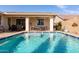 Sparkling pool with ample patio space at 10317 E Tillman Ave, Mesa, AZ 85212