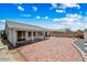 Large backyard with gravel and patio at 12930 W Pershing St, El Mirage, AZ 85335