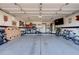 Spacious garage with extra storage and room for bikes at 1397 E Cheyenne St, Gilbert, AZ 85296