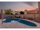 Enjoy your own private resort style pool and patio at 1540 W Orchid Ln, Chandler, AZ 85224