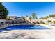 Stunning rectangular pool surrounded by a large patio and landscaping at 16614 N 51St St, Scottsdale, AZ 85254