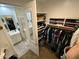 Large walk-in closet with custom shelving and hanging rods at 17256 W West Wind Dr, Surprise, AZ 85387