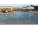 Relaxing pool area with mountain views and plenty of space for lounging at 18370 W Goldenrod St, Goodyear, AZ 85338