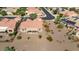 Aerial view of home's backyard and surrounding area at 20515 N 264Th Ave, Buckeye, AZ 85396