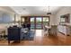 Spacious living room with sliding doors opening to a patio at 21893 N 78Th St, Scottsdale, AZ 85255