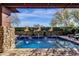 Stunning pool with fire features and a relaxing atmosphere at 21893 N 78Th St, Scottsdale, AZ 85255