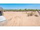 Large desert landscape homesite showing the scale of the surrounding desert terrain at 21916 W Duane Ln, Wittmann, AZ 85361