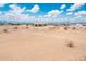 Exterior showcasing the home's location and large lot with other homes nearby at 25519 W Brookhart Way, Wittmann, AZ 85361