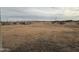 Vacant lot with desert landscaping; view of desert foliage and a mountain range in the distance at 25519 W Brookhart Way, Wittmann, AZ 85361