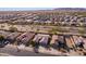 Aerial view of a house and surrounding neighborhood, showcasing the property's location and community at 2629 E Santa Maria Dr, Casa Grande, AZ 85194