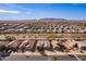 Aerial view of a house and surrounding neighborhood, showcasing the property's location and community at 2629 E Santa Maria Dr, Casa Grande, AZ 85194