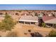 Aerial view of the house and surrounding neighborhood at 2629 E Santa Maria Dr, Casa Grande, AZ 85194