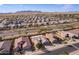 Aerial view of a house and surrounding neighborhood, showcasing the property's location and community at 2629 E Santa Maria Dr, Casa Grande, AZ 85194