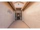 Elegant entryway with wrought-iron door and tile flooring at 2629 E Santa Maria Dr, Casa Grande, AZ 85194