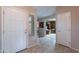 Bright entryway with tile flooring and views into the home's interior at 2629 E Santa Maria Dr, Casa Grande, AZ 85194