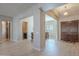 Bright entryway with wood floors and double doors at 2952 E Warbler Rd, Gilbert, AZ 85297