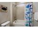 Stylish bathroom with a bathtub and shower at 3020 N 165Th Ave, Goodyear, AZ 85395