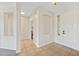Bright entryway with neutral tile flooring and arched niches creates a welcoming first impression at 3383 E Santa Fe Ln, Gilbert, AZ 85297