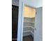 Walk-in pantry with ample shelving for storage at 38007 W Mcdowell Rd, Tonopah, AZ 85354