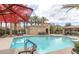 Refreshing community pool with comfortable lounge chairs at 4165 E Toledo St, Gilbert, AZ 85295