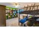 Bedroom with a bunk bed and built-in shelving unit at 4340 E Silverbell Rd, San Tan Valley, AZ 85143