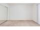 Simple bedroom with neutral carpeting and mirrored closet at 4730 W Northern Ave # 1127, Glendale, AZ 85301