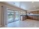 Kitchen with sliding glass doors leading to backyard at 4805 W Saguaro Park Ln, Glendale, AZ 85310