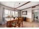 Dining area with wood table and chandelier at 6960 W Peoria Ave # 231, Peoria, AZ 85345