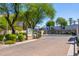 Gated entrance to the community at 7027 N Scottsdale Rd # 225, Paradise Valley, AZ 85253