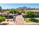 Quaint town square with a train and gazebo at 7027 N Scottsdale Rd # 225, Paradise Valley, AZ 85253