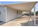 Covered patio with concrete flooring and seating area at 8103 E Southern Ave # 39, Mesa, AZ 85209