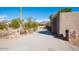 Walking path with desert landscape and mountain views at 10359 E Morning Star Dr, Scottsdale, AZ 85255