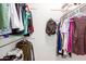 Spacious closet with ample shelving and hanging space at 10714 W Saratoga Cir, Sun City, AZ 85351