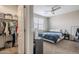 Bedroom with a large closet and double bed at 1255 N Arizona Ave # 1341, Chandler, AZ 85225