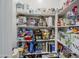 Well-stocked pantry with ample shelving at 1255 N Arizona Ave # 1341, Chandler, AZ 85225