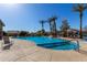 Community pool and spa with ample seating at 1577 E Laurel Dr, Casa Grande, AZ 85122