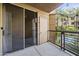Balcony with a view of the pool at 1701 E Colter St # 223, Phoenix, AZ 85016