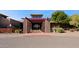 Inviting community center entrance with covered walkway at 1828 W Owens Way, Anthem, AZ 85086