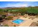 Relaxing hot tub with scenic mountain views at 1828 W Owens Way, Anthem, AZ 85086