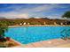 Inviting community pool with mountain views at 1828 W Owens Way, Anthem, AZ 85086