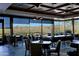 Modern restaurant interior with scenic views and various seating options at 1828 W Owens Way, Anthem, AZ 85086