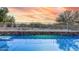 Stunning pool with spa and mountain views at 18311 W East Wind Ave, Goodyear, AZ 85338