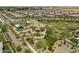 Aerial view of community park with playground and basketball court at 19447 S 209Th Pl, Queen Creek, AZ 85142